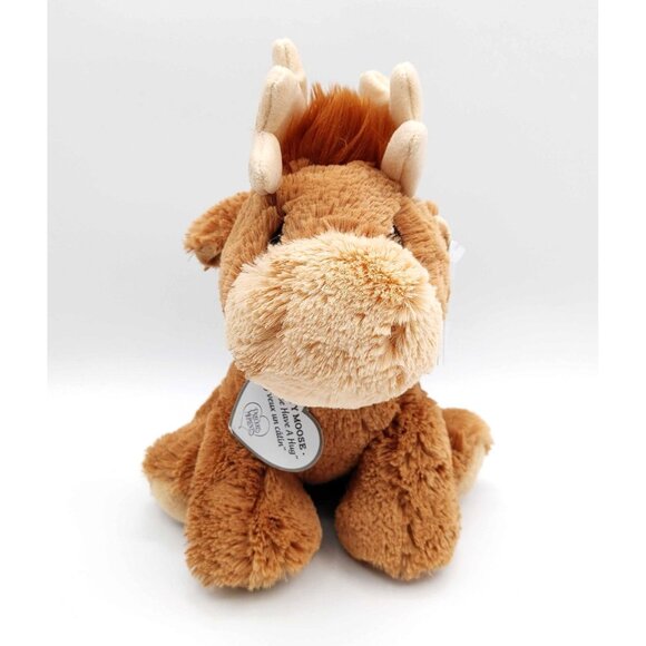Aurora Precious Moments 8" Monty Moose Plush Stuffed Animal - Picture 2 of 8